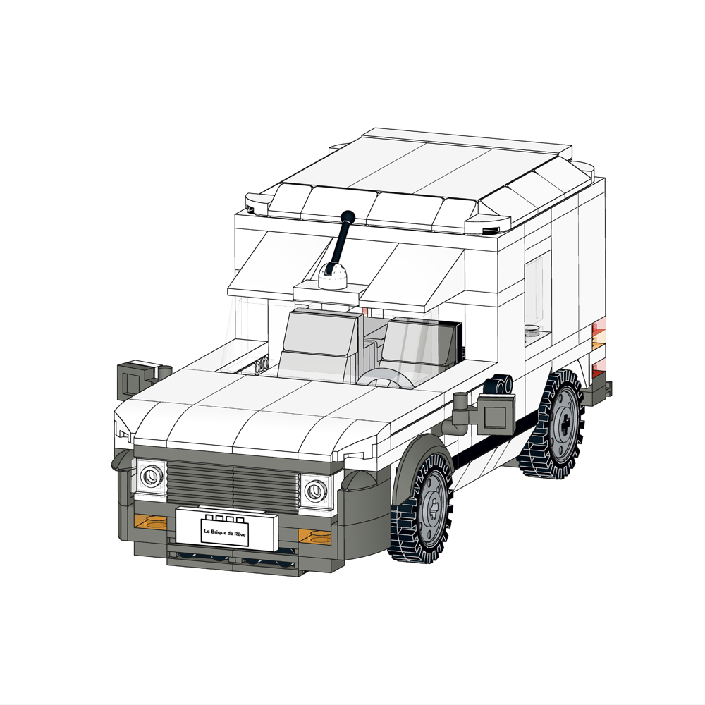 Étape projet - design et modélisation d'un set Lego® sur-mesure