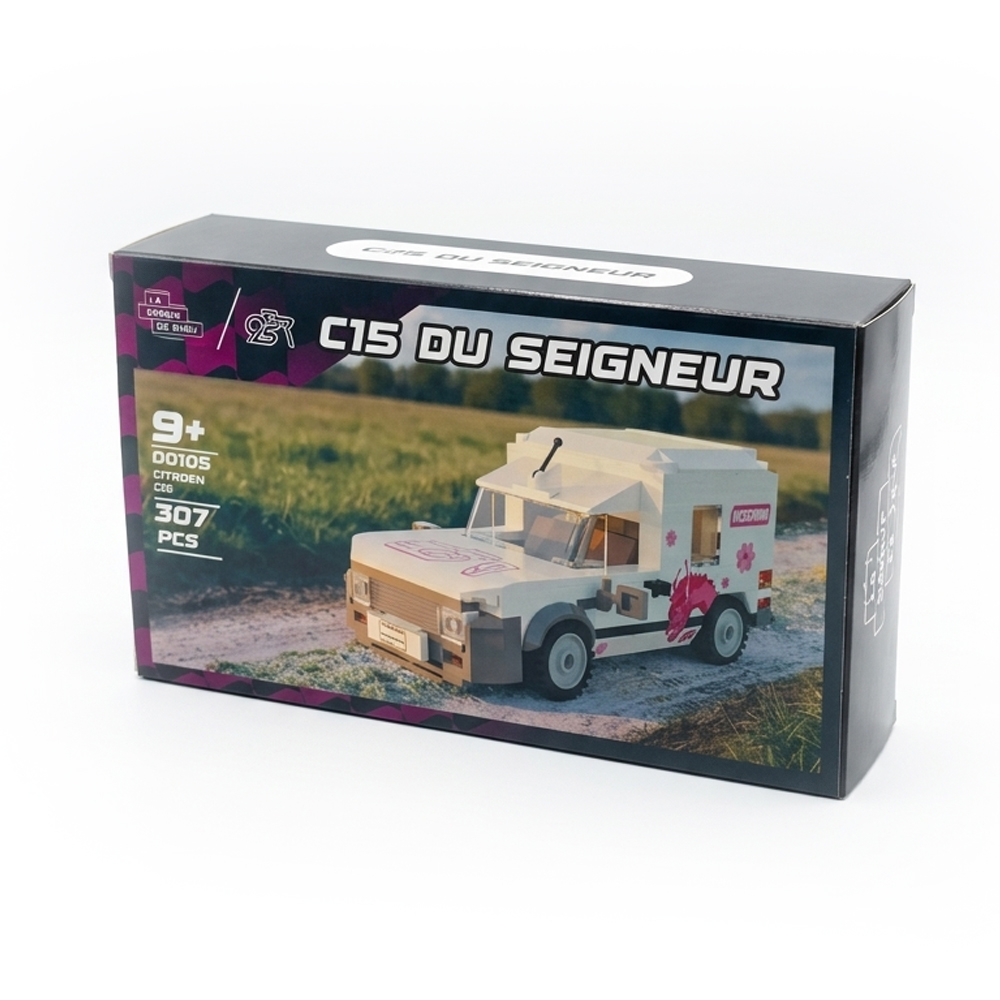 Étape réalisation - production finale d'un set Lego® sur-mesure