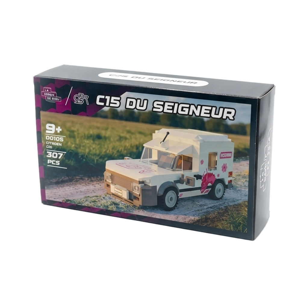 Étape réalisation - production finale d'un set Lego® sur-mesure