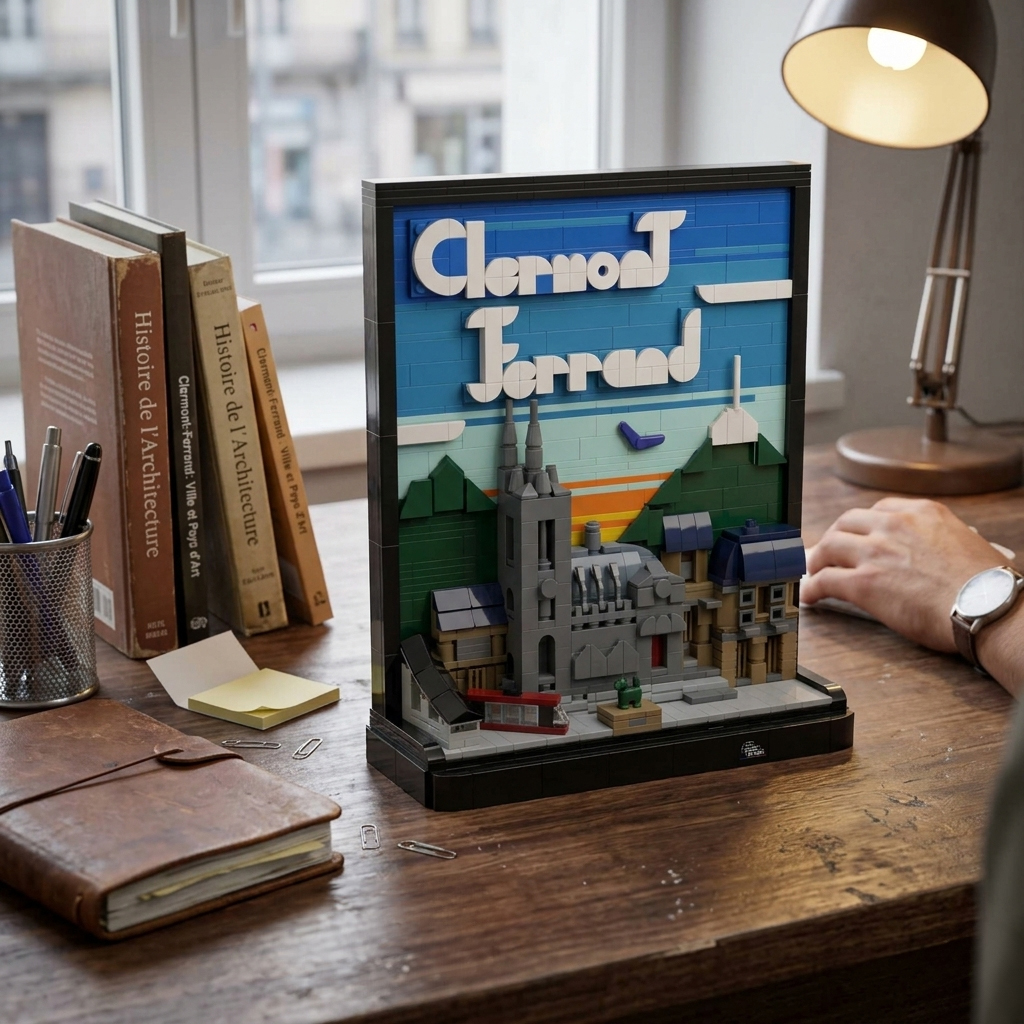 Maquette en briques Lego® compatibles - production Fabbrique